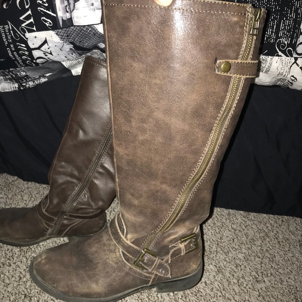 TALL “RIDING” BOOTS